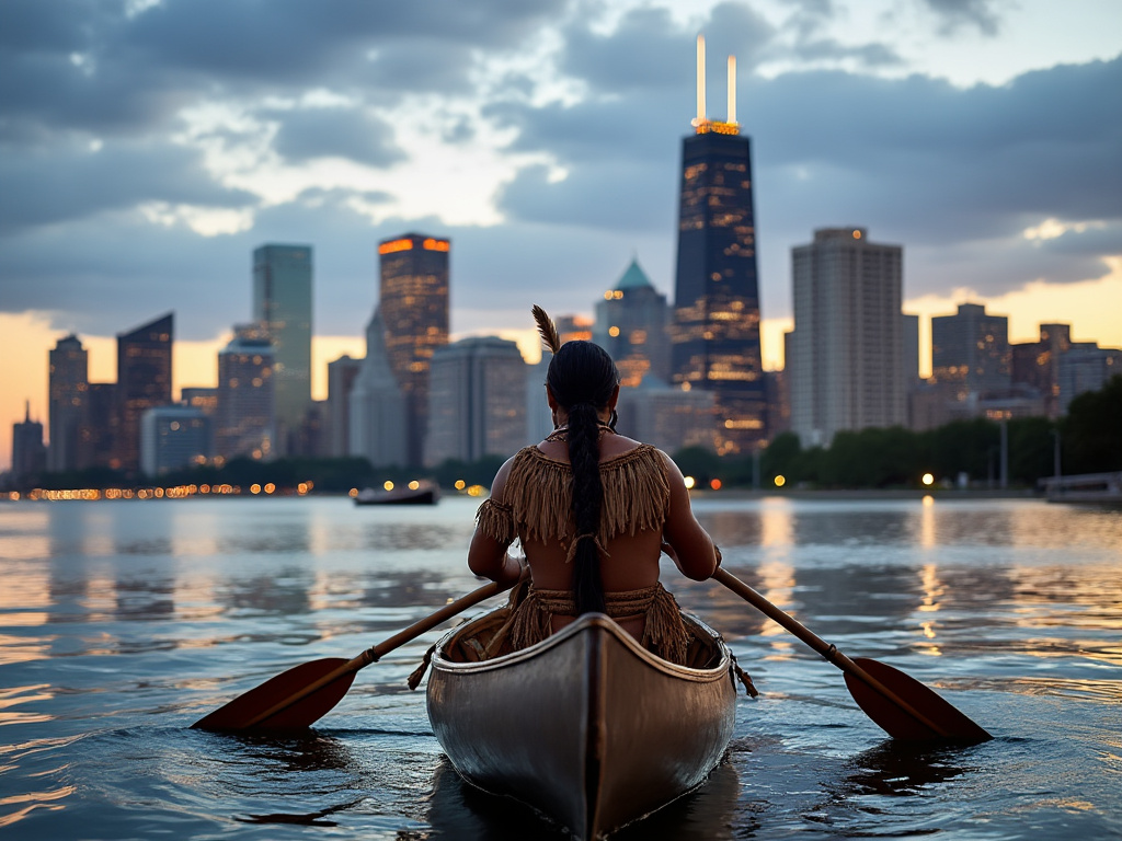 Navigating History, from Native American Canoes to the Skyscrapers of Chicago