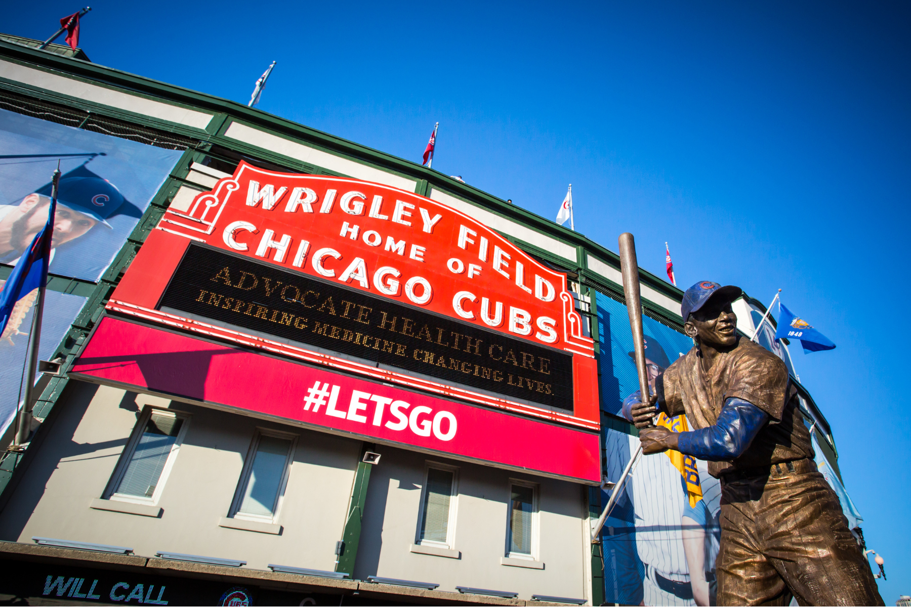 Wrigley Field entrance