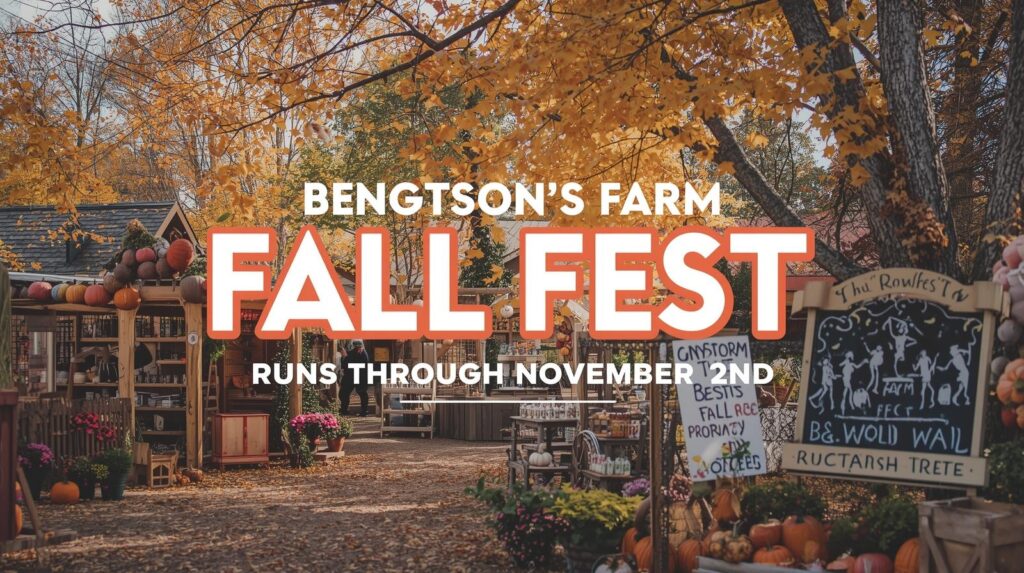 El festival de otoño de Bengtson's Farm se desarrollará hasta el 2 de noviembre.