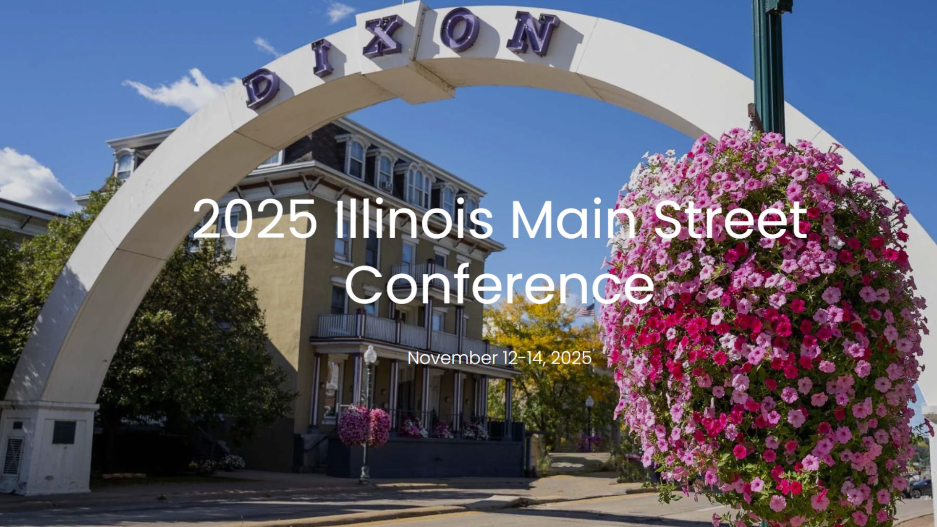Illinois Main Street Statewide Conference November 12-14, 2025